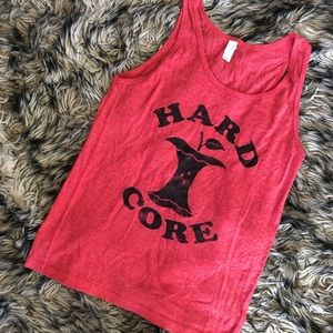 Red Hard Core Tank